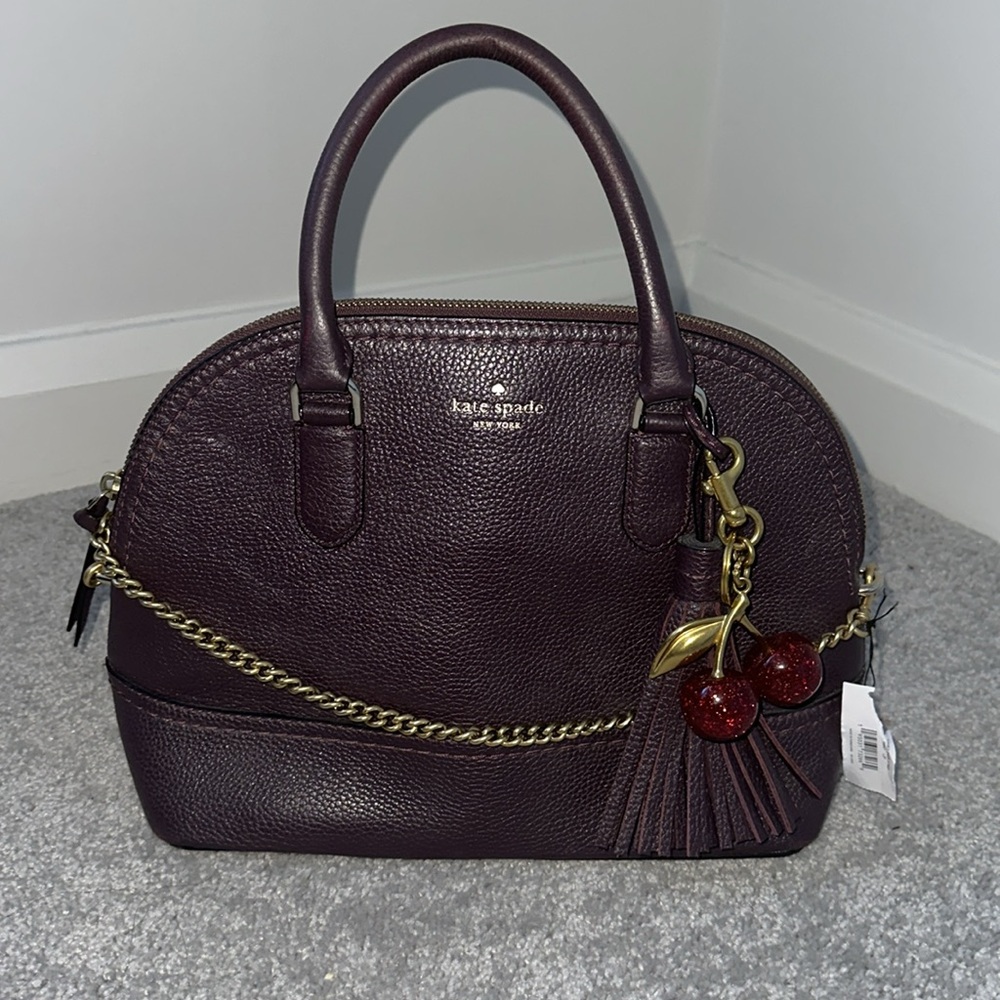 SOLD Burgundy / berry / Kate spade purse
